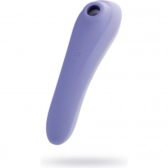 Бесконтактный вакуум-волновой клиторальный стимулятор SATISFYER DUAL PLEASURE лиловый