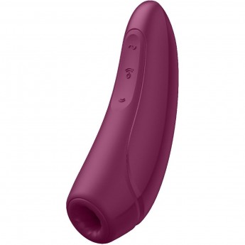 Вибростимулятор вакуум-волновой клиторальный SATISFYER CURVY 1+ RED-PINK